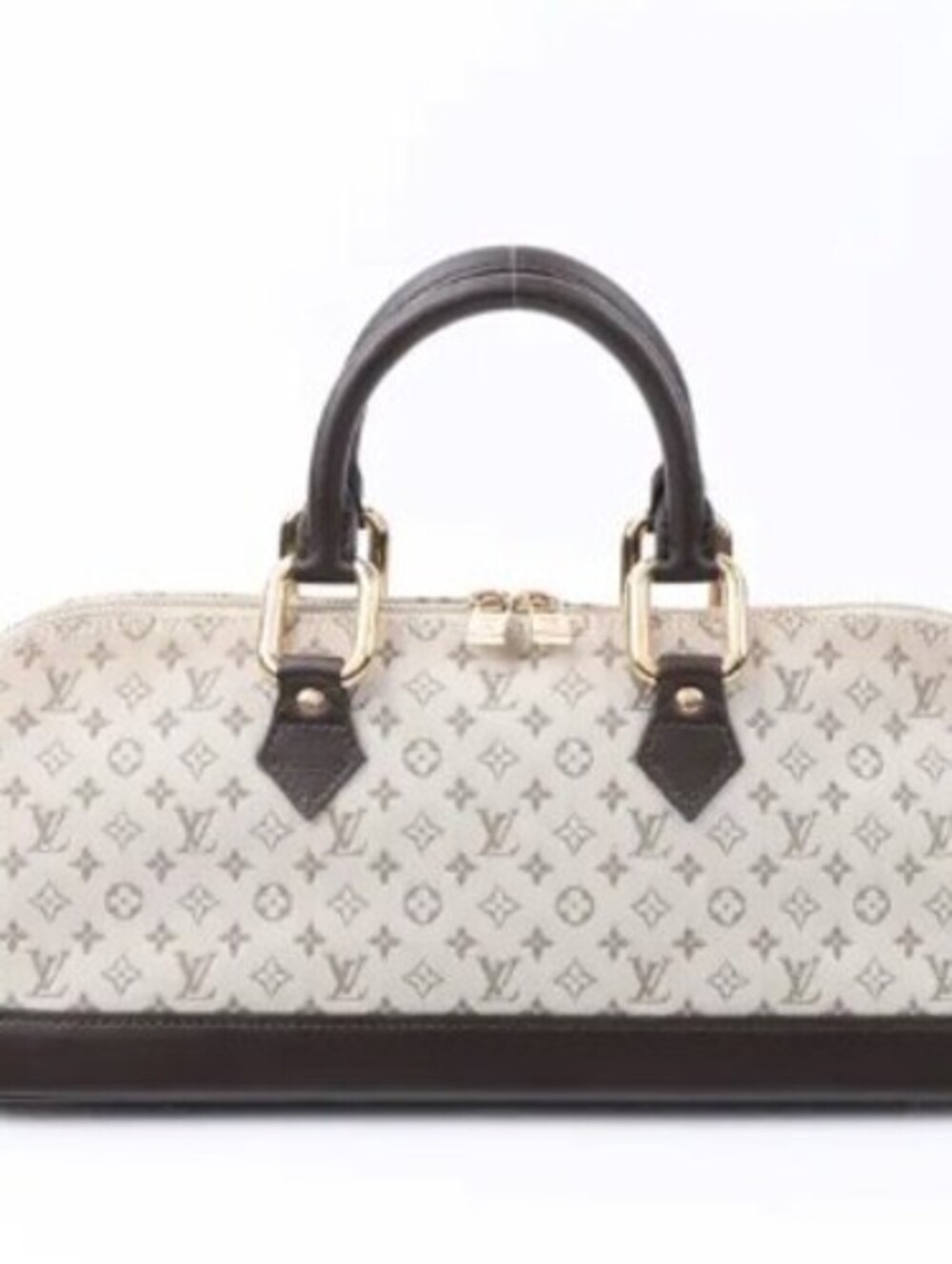 Louis Vuitton Alma Long M92206 Khaki Monogram Mini Canvas Handbag